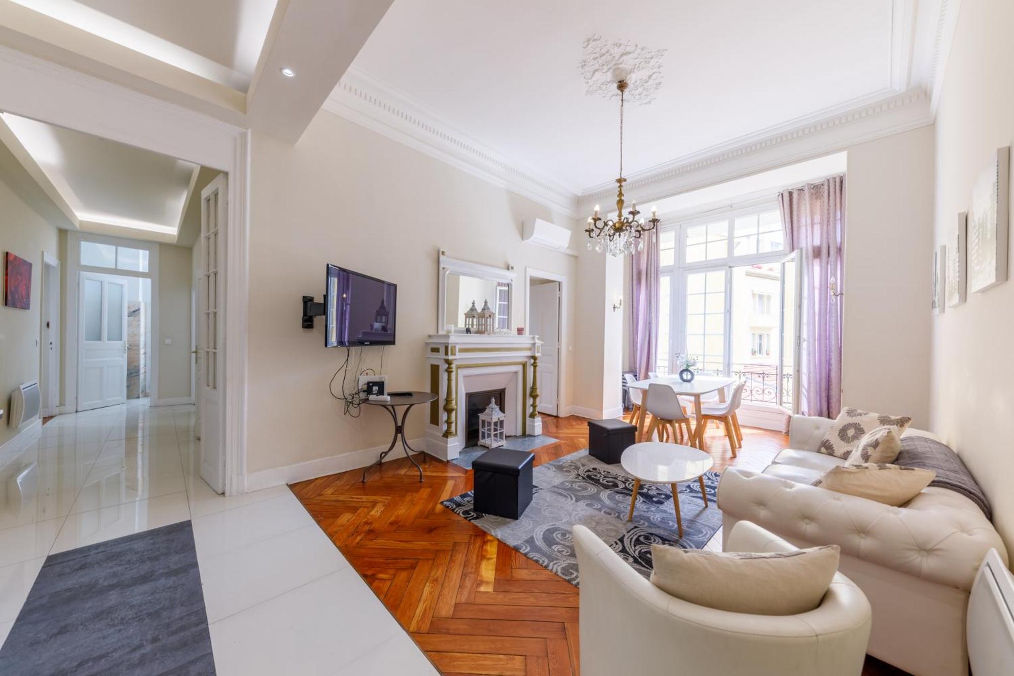 ניס Prestige Designer Apartment, Super Central מראה חיצוני תמונה